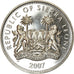 Münze, Sierra Leone, Dollar, 2007, British Royal Mint, Eléphant, UNZ