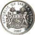 Münze, Sierra Leone, Dollar, 2007, British Royal Mint, Zèbre, UNZ