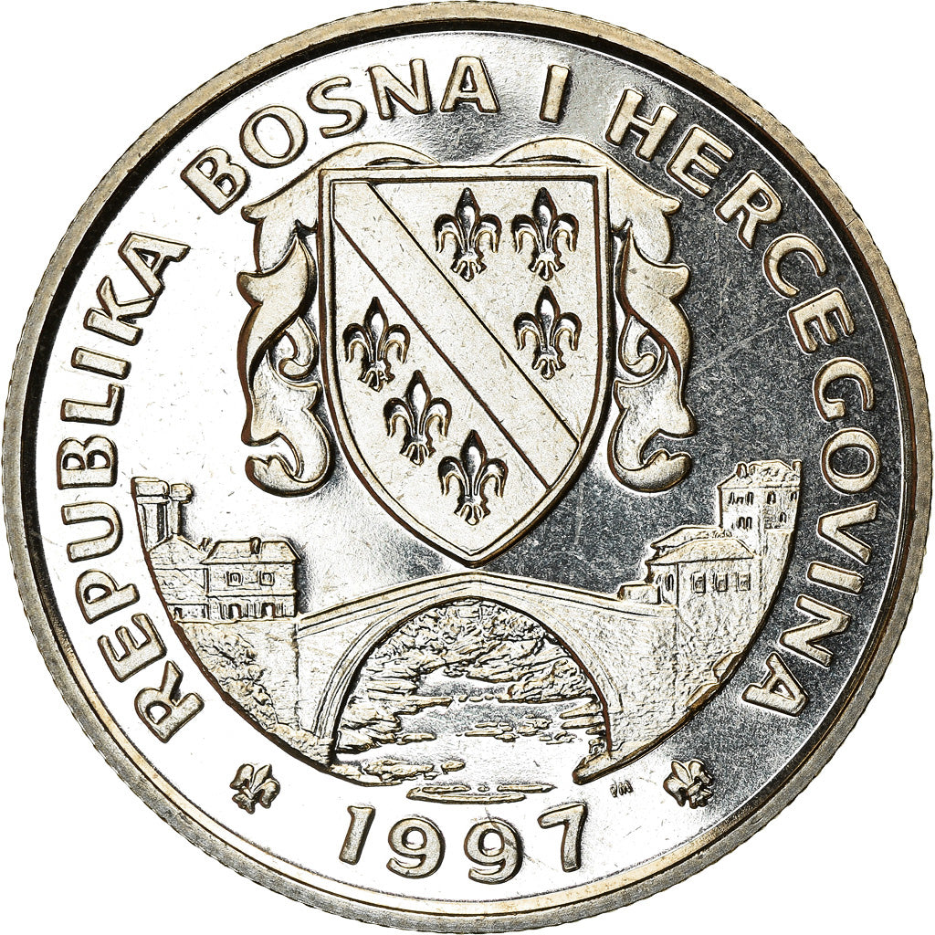 Coin, Bosnia - Herzegovina, Suverena, 1997, British Royal Mint, Cheval, MS(63)