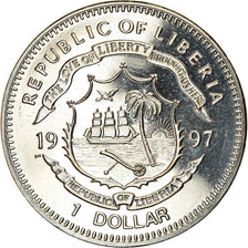 Coin, Liberia, Dollar, 1997, Operation Chastise, MS(63), Copper-nickel, KM:294