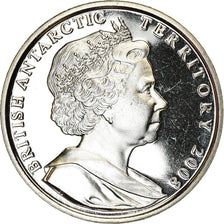 Moneta, British Antarctic Territory, Elizabeth II, 2 Pounds, 2008, Pobjoy Mint