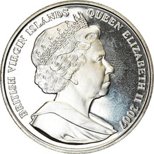 Coin, BRITISH VIRGIN ISLANDS, Elizabeth II, Dollar, 2007, Pobjoy Mint, Unis dans