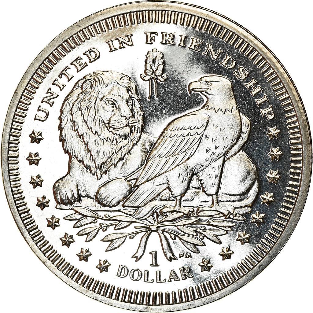 Coin, BRITISH VIRGIN ISLANDS, Elizabeth II, Dollar, 2007, Pobjoy Mint, Unis dans