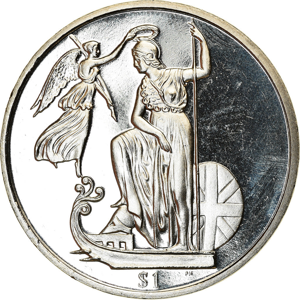 Coin, BRITISH VIRGIN ISLANDS, Dollar, 2008, Franklin Mint, Bretagne, MS(63)