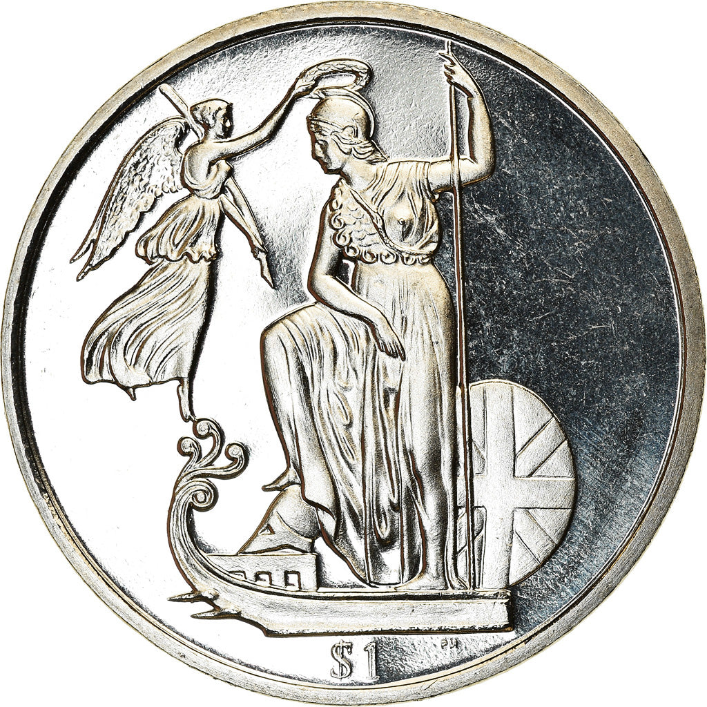 Coin, BRITISH VIRGIN ISLANDS, Dollar, 2008, Franklin Mint, Bretagne, MS(63)