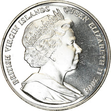 Coin, BRITISH VIRGIN ISLANDS, Dollar, 2008, Franklin Mint, Marie Tudor, MS(63)