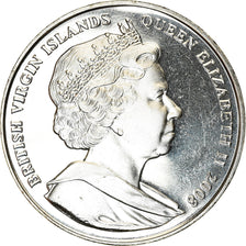 Coin, BRITISH VIRGIN ISLANDS, Dollar, 2008, Franklin Mint, Marie Tudor, MS(63)