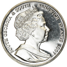 Moneda, Islas Georgias del Sur y Sandwich del Sur, Elizabeth II, 2 Pounds, 2007