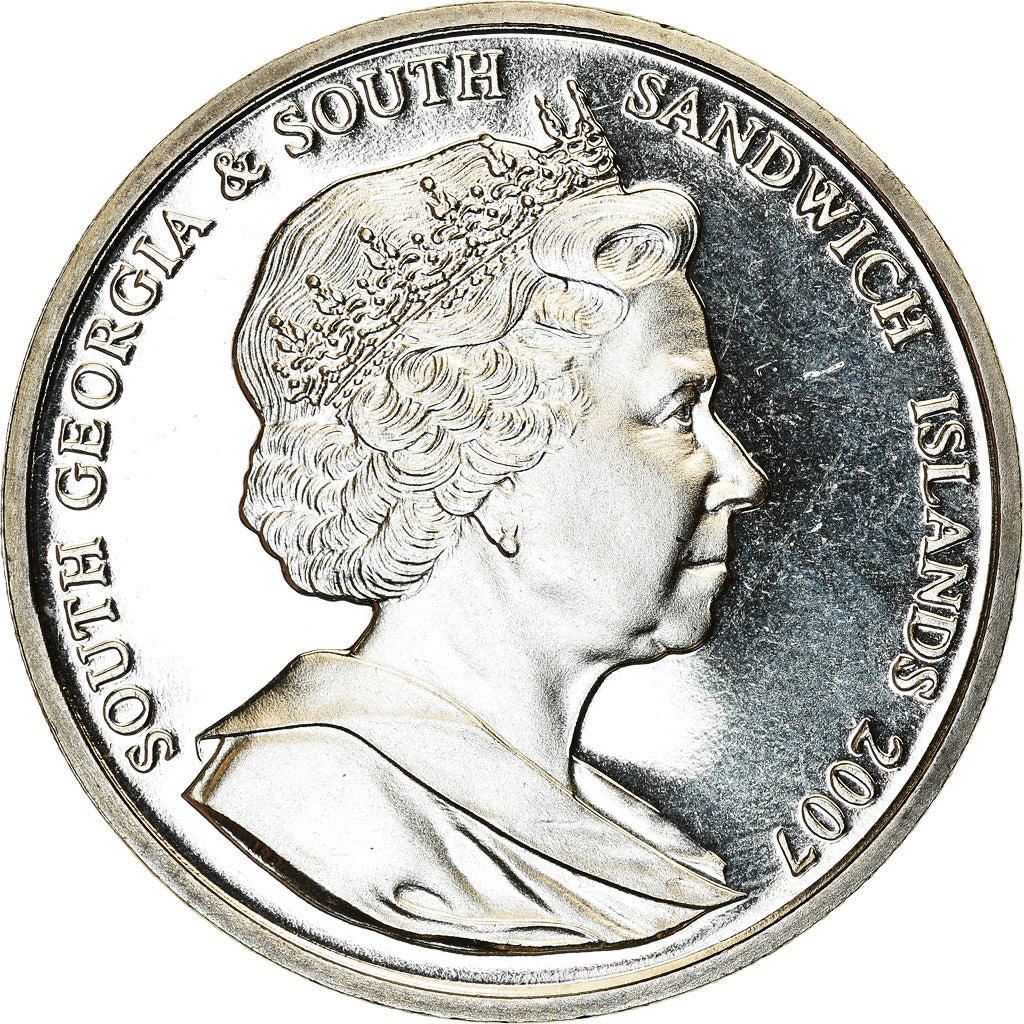 Moneta, Georgia del Sud e Isole Sandwich Meridionali, Elizabeth II, 2 Pounds