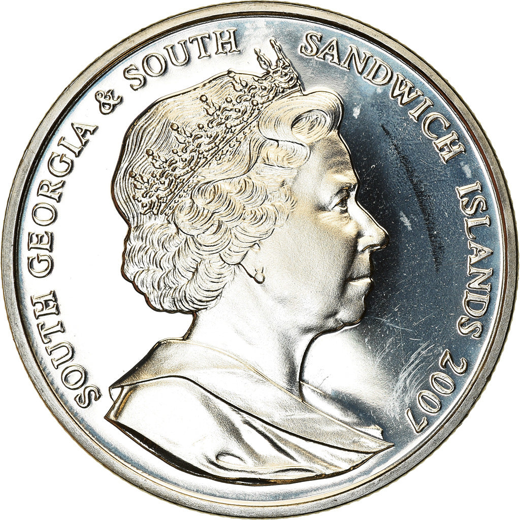 Moneta, Georgia del Sud e Isole Sandwich Meridionali, Elizabeth II, 2 Pounds