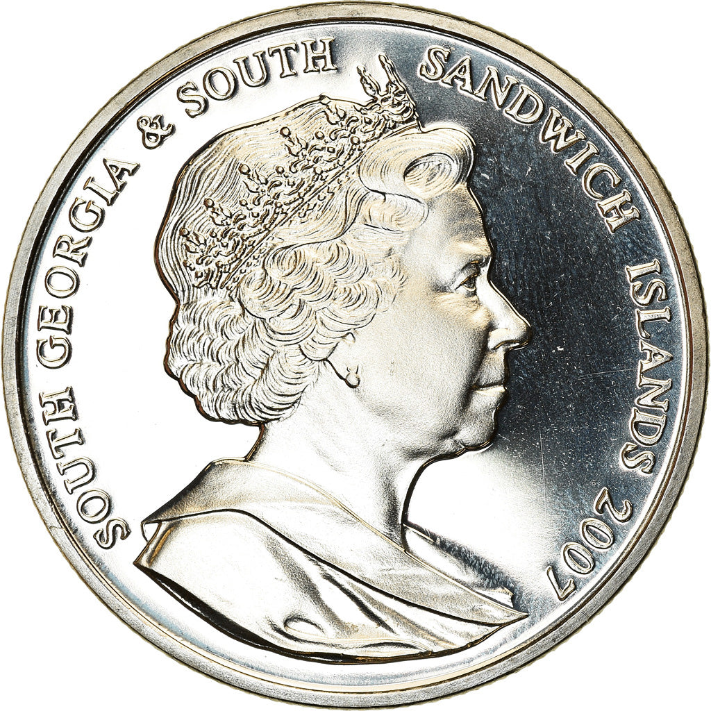 Moneta, Georgia del Sud e Isole Sandwich Meridionali, Elizabeth II, 2 Pounds