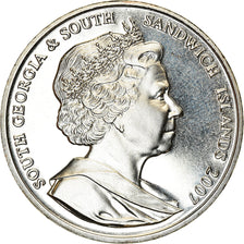 Moneta, Południowa Gruzja i Południowe Wyspy Sandwich, Elizabeth II, 2 Pounds