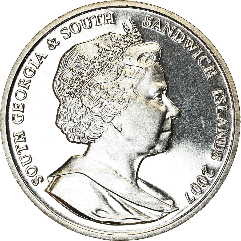 Münze, South Georgia and the South Sandwich Islands, Elizabeth II, 2 Pounds