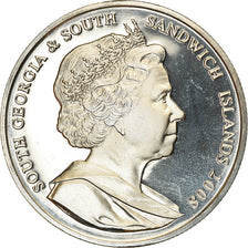 Munten, Zuid Georgia en de Zuidelijke Sandwich Eilanden, Elizabeth II, 2 Pounds