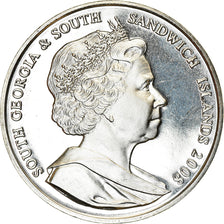 Moneta, Południowa Gruzja i Południowe Wyspy Sandwich, Elizabeth II, 2 Pounds