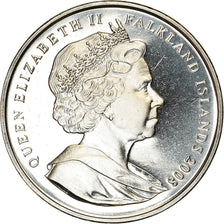 Coin, Falkland Islands, Crown, 2008, Le Spitfire, MS(63), Cupro-nickel