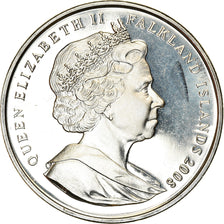 Coin, Falkland Islands, Crown, 2008, Le Spitfire, MS(63), Cupro-nickel