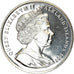 Coin, Falkland Islands, Elizabeth II, Crown, 2007, Charles Darwin, MS(63)