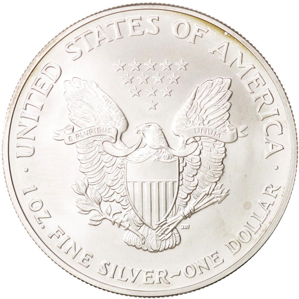 United States, Dollar, 2004, U.S. Mint, Philadelphia, MS(64), Silver, KM:273