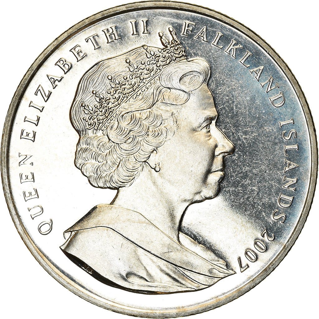 Monnaie, Falkland Islands, Crown, 2007, 25ème anniversaire de la libération -