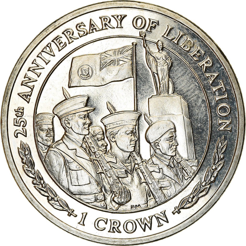 Coin, Isle of Man, Elizabeth II, Crown, 1999, Pobjoy Mint, MS(63)