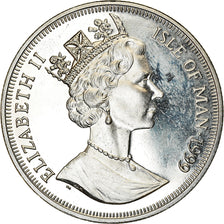 Coin, Isle of Man, Elizabeth II, Crown, 1999, Pobjoy Mint, Jour de l'armistice