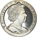 Moneda, Isla de Man, Elizabeth II, Crown, 2004, Pobjoy Mint, Queen Mary II, SC
