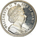 Coin, Isle of Man, Elizabeth II, Crown, 2004, Pobjoy Mint, 60ème anniversaire