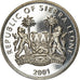 Coin, Sierra Leone, Dollar, 2001, Pobjoy Mint, Félins - Panthère, MS(63)