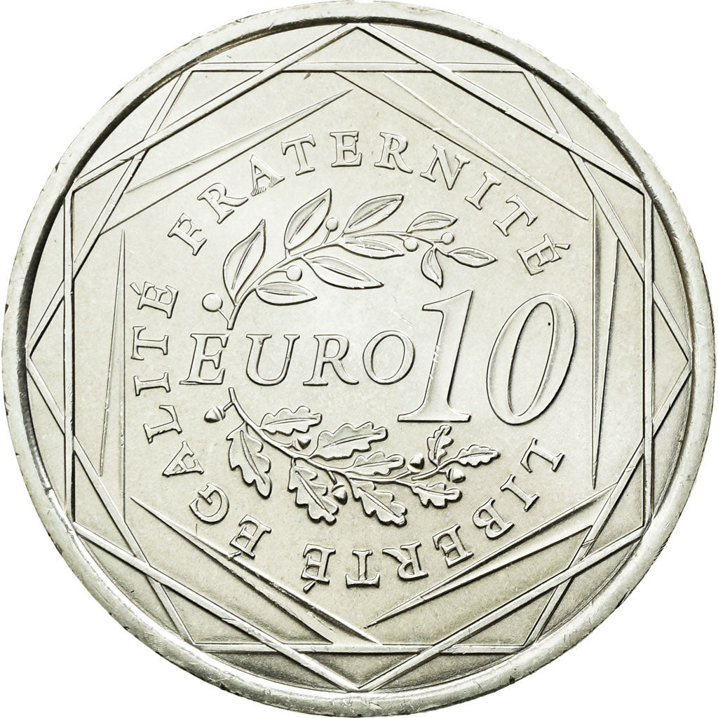 Coin, France, 10 Euro, 2009, Paris, MS(63), Silver, KM:1675