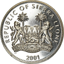 Coin, Sierra Leone, Dollar, 2001, Pobjoy Mint, Félins - Panthère, MS(63)