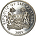 Coin, Sierra Leone, Dollar, 2001, Pobjoy Mint, Félins - Panthère, MS(63)