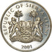 Moneta, Sierra Leone, Dollar, 2001, Pobjoy Mint, The big five - Eléphants, SPL