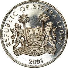 Moneta, Sierra Leone, Dollar, 2001, Pobjoy Mint, The big five - Léopard