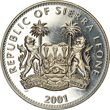 Moneta, Sierra Leone, Dollar, 2001, Pobjoy Mint, The big five - Lion, SPL