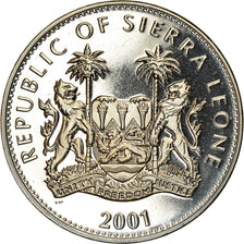 Moneta, Sierra Leone, Dollar, 2001, Pobjoy Mint, The big five - Lion, SPL