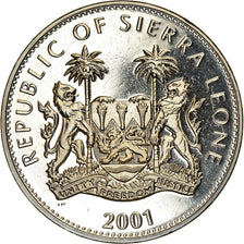 Moneta, Sierra Leone, Dollar, 2001, Pobjoy Mint, The big five - Lion, SPL