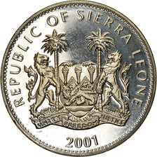 Moneta, Sierra Leone, Dollar, 2001, Pobjoy Mint, The big five - Buffle, SPL
