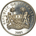 Moneta, Sierra Leone, Dollar, 2001, Pobjoy Mint, The big five - Buffle, SPL