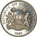 Moneta, Sierra Leone, Dollar, 2001, Pobjoy Mint, The big five - Buffle, SPL
