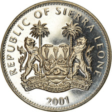 Moneta, Sierra Leone, Dollar, 2001, Pobjoy Mint, The big five - Léopard