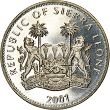 Moneda, Sierra Leona, Dollar, 2001, Pobjoy Mint, The big five - Léopard, SC