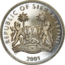 Moneta, Sierra Leone, Dollar, 2001, Pobjoy Mint, The big five - Lion, SPL