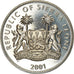 Moneta, Sierra Leone, Dollar, 2001, Pobjoy Mint, The big five - Lion, SPL