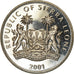 Münze, Sierra Leone, Dollar, 2001, Pobjoy Mint, The big five - Buffle, UNZ