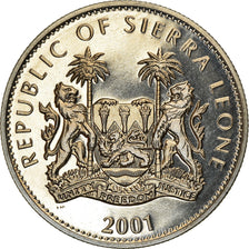 Coin, Sierra Leone, Dollar, 2001, Pobjoy Mint, Félins - Guépard, MS(63)