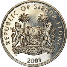 Coin, Sierra Leone, Dollar, 2001, Pobjoy Mint, Félins - Guépard, MS(63)