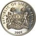 Munten, Sierra Leone, Dollar, 2001, Pobjoy Mint, Félins - Guépard, UNC-