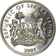 Coin, Sierra Leone, Dollar, 2001, Pobjoy Mint, Félins - Tigre, MS(63)