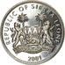 Coin, Sierra Leone, Dollar, 2001, Pobjoy Mint, Félins - Tigre, MS(63)
